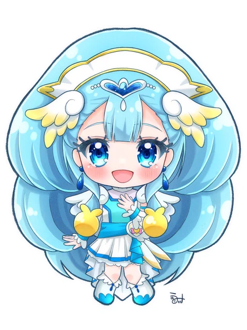 ぷにぷにキュアアンジュ💙 