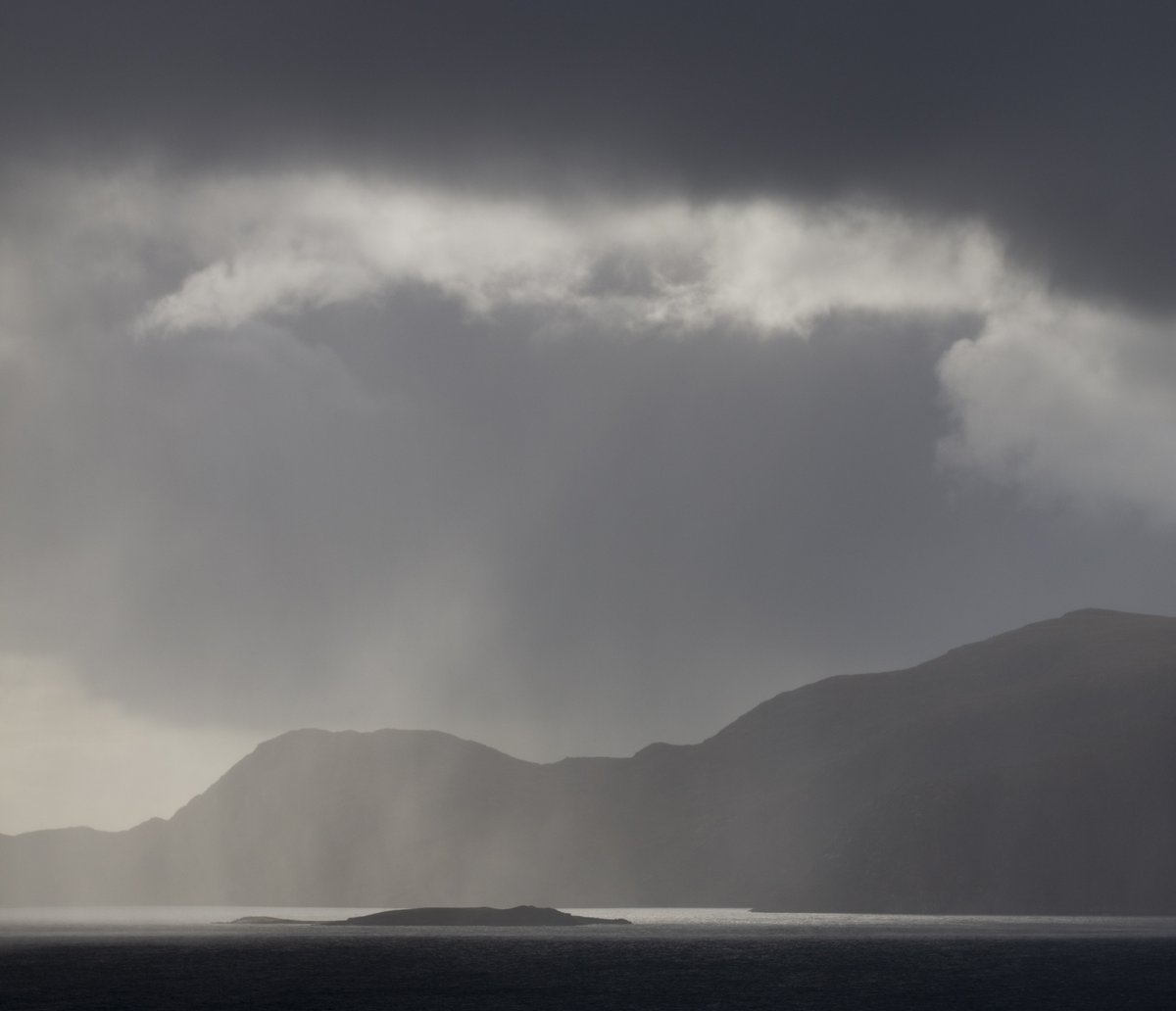 Passing squall,Isle of Harris.