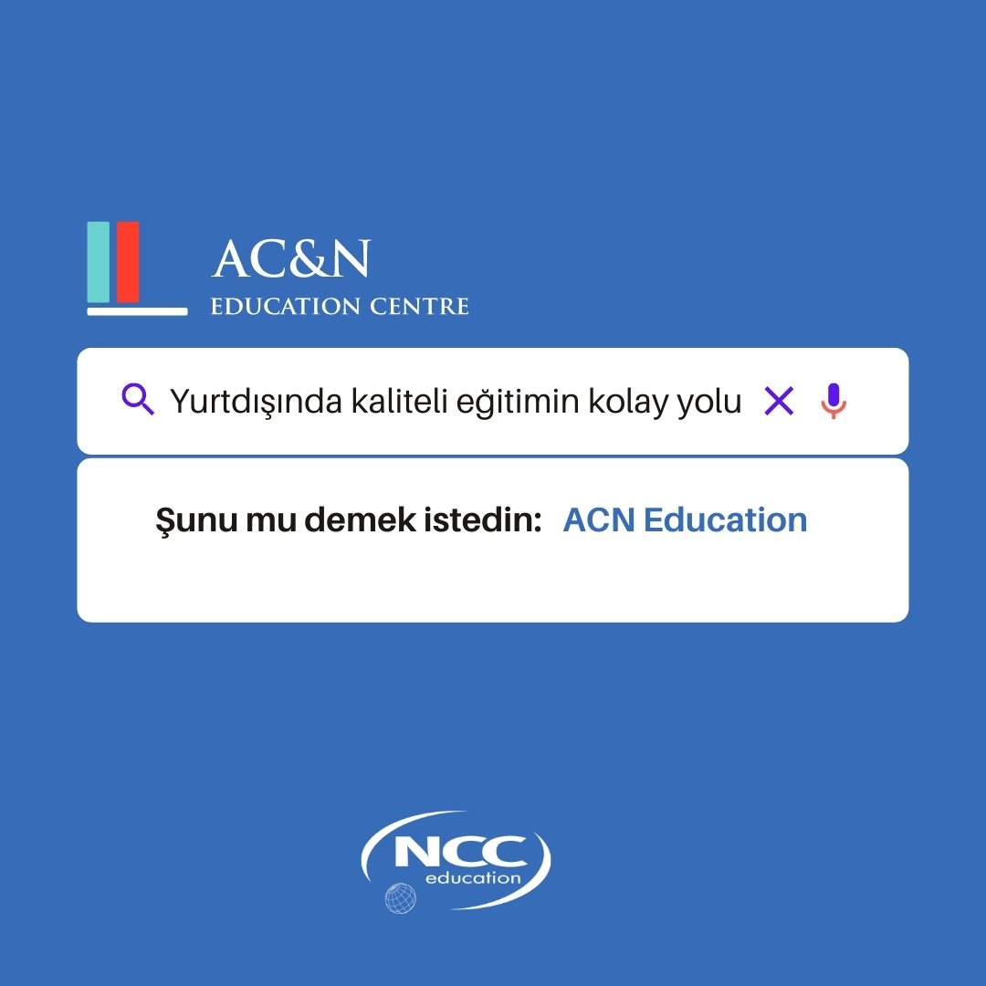 acneducation's tweet photo. https://t.co/My0mBbPtkZ  0212 909 40 15

#FoundationProgram #Eğitim #YurtdışıEğitim #ACNEducation #Istanbul #StudyintheUK #education  #IFD #StudyinUk #IELTS #TOEFL #SAT #Yurtdısındaegitim #İngilizce #İngilizcekursu #foundationdiploma #foundationyear #foundationcourse #StudyinUSA https://t.co/fhYElpuOoa