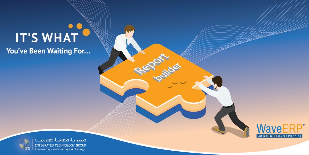 ITG_Solutions's tweet photo. With ITG's WaveERP® system, we offer an unlimited reports with report builder. This provides a productive report-authoring environment for IT professionals and power users. This is just ONE of the unique points that is a part of our WaveERP®.
#WaveERP #efficiency #productivity https://t.co/YjmUhM9xGW