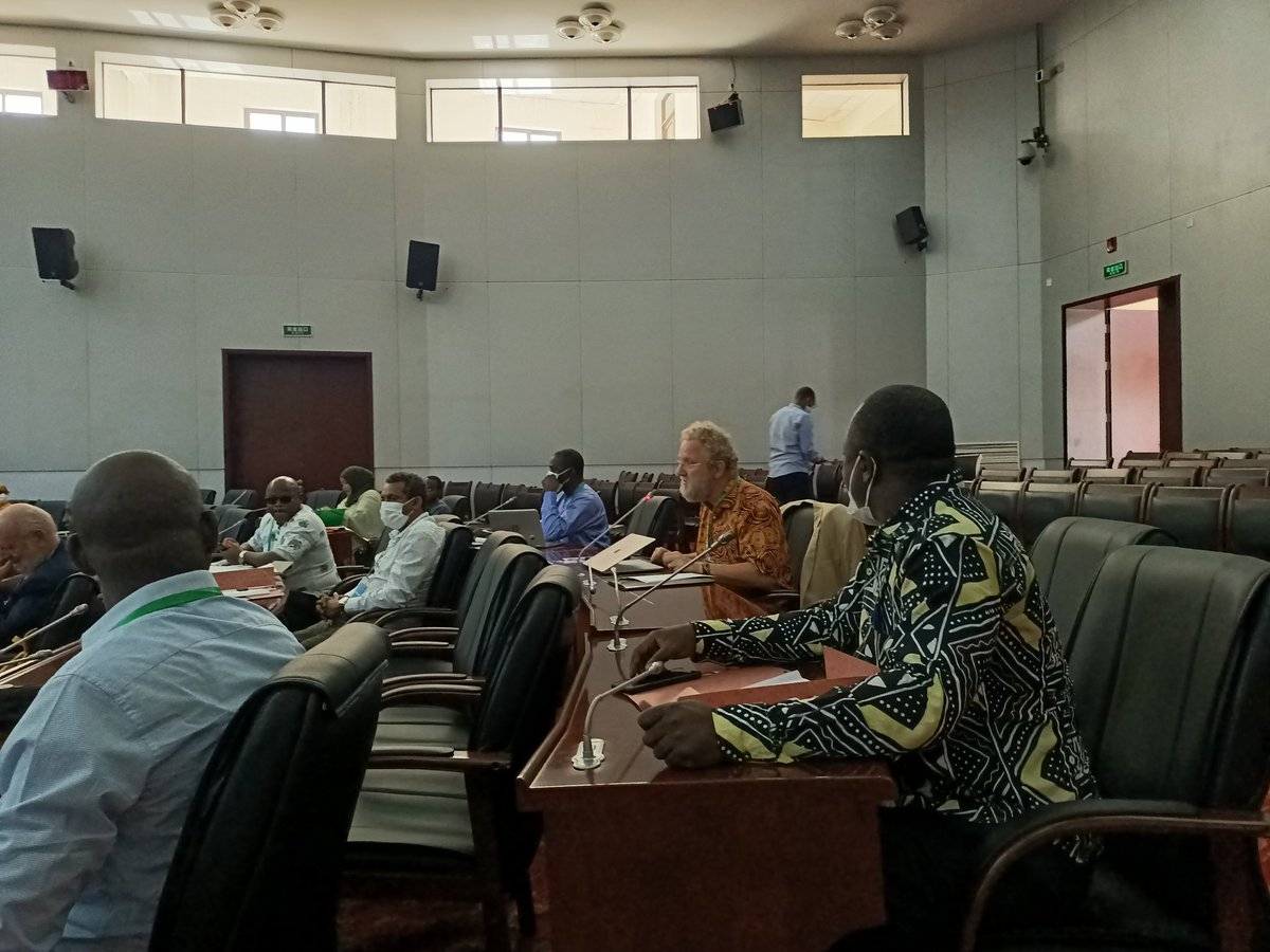 auggwi's tweet photo. #GreatGreenWall coordinator Dr. @tangem2009 resounds the essence and urgency of building synergies and common actions in implementing @auggwi vision, taking in account emerging challenges and opportunities all which can't be addressed in silos. https://t.co/aLKKkKWUCW