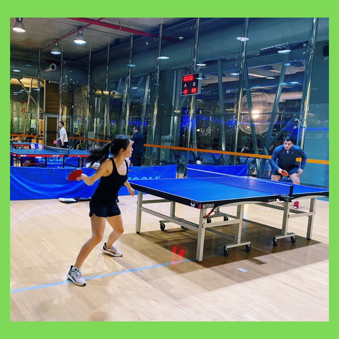 BaseLifeClub's tweet photo. TURNUVA DEDİĞİN😎 

Bol çekişmeli, heyecanlı ve eğlenceli bir ‘Masa Tenisi Turnuvası’ydı🏓 

Kazananları tebrik ediyor, katılanlara teşekkür ediyoruz🥳 

Turnuvalarda görüşmek için #KulübeKaç ‘ıyoruz✅🏃‍♀️🏃 

#Hareketİçin
#BaseLifeClub 
#masatenisi #tabletennis #pingpong #turnuva https://t.co/Xevh59s6uI