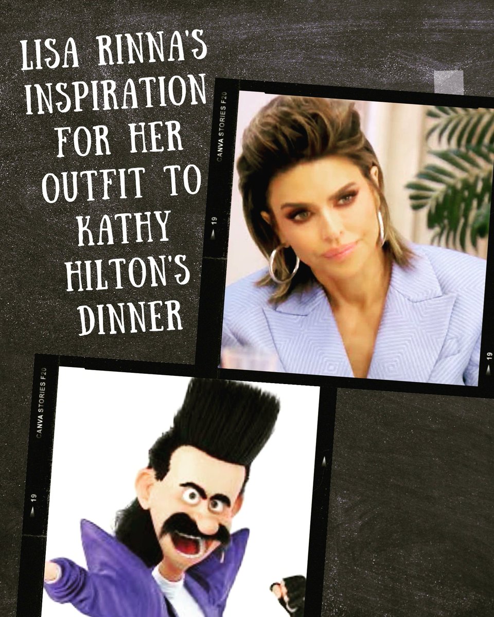 You just got to love <a href="/LisaRinna/">L I S A💜</a> for her fashion sense. She really goes all out! Was this minions character her inspiration for the look? 
#RHOBH 
#lisarinnaoutfits 
#gottaloverinna 
#RealHousewives 
#beverlyhills
