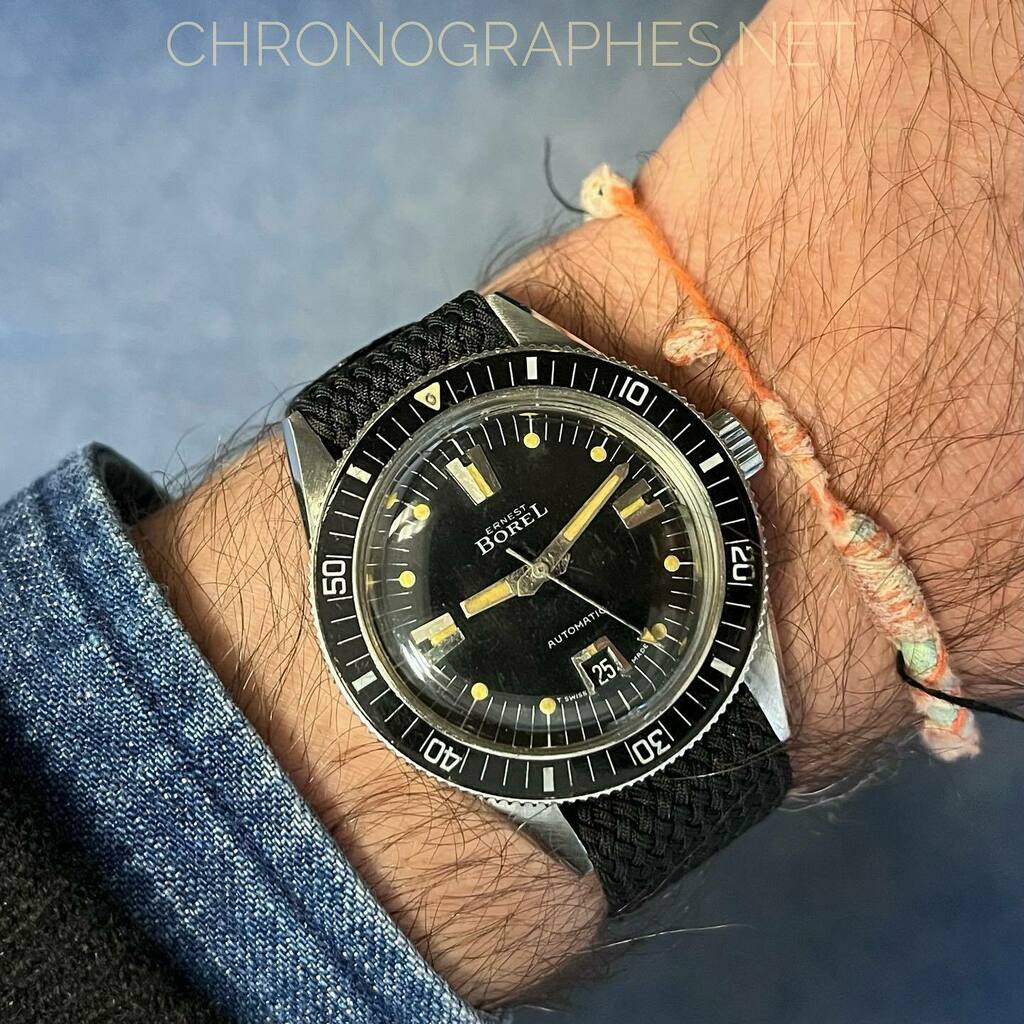chronographes_'s tweet photo. #IG Mais qu’est-ce que c’est que ce Borel ? #vintagediver #borelwatch #ernestborel #watchfam #wristshot https://t.co/IrlL7Dij77 https://t.co/saJiMegd95