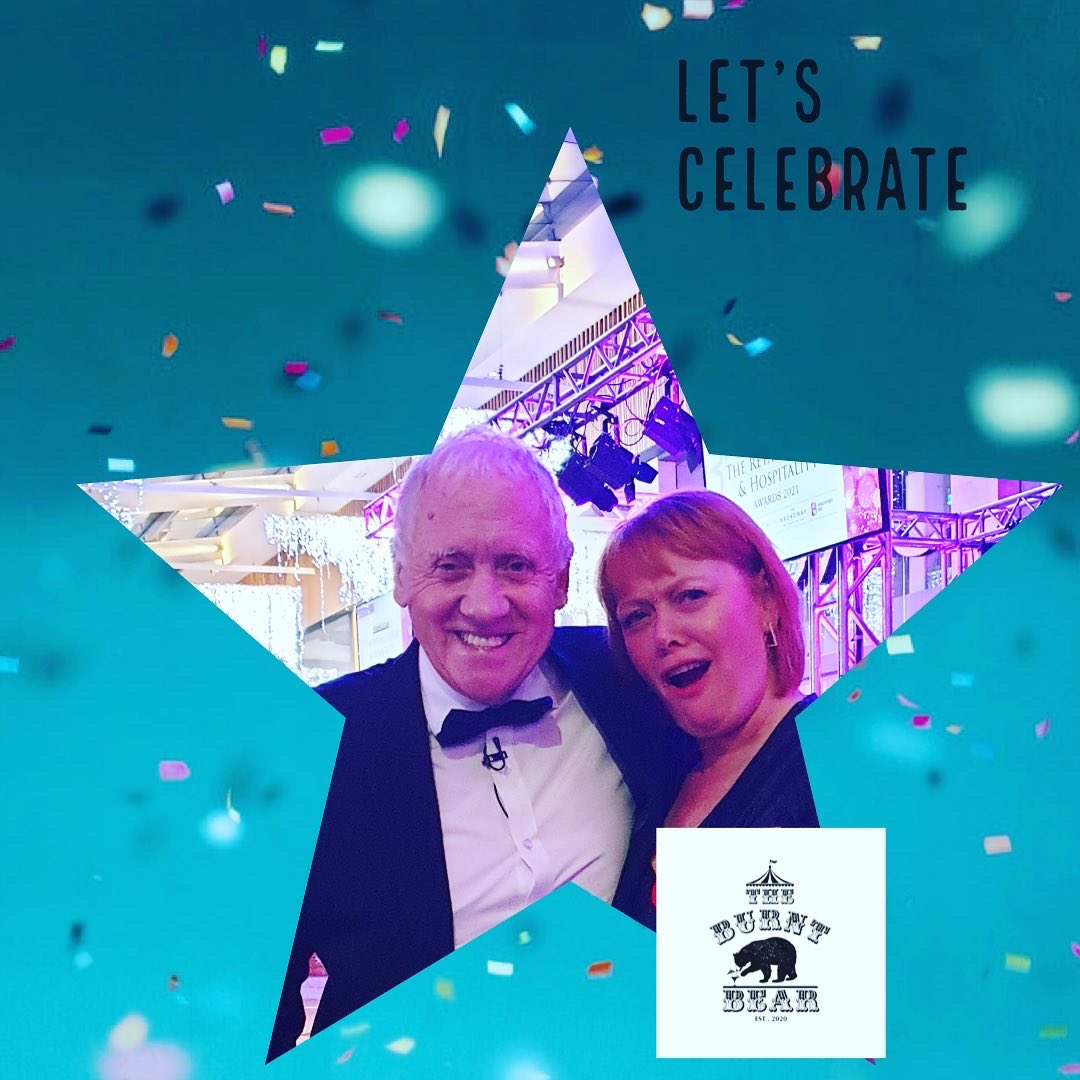 brontebars's tweet photo. @GrationHarry fab to see you @Bradford_TandA awards. No Haworth Christmas light switch on this year maybe 2022. #Christmas2022 #awardsnight #bradford #Keighley #worthvalley #haworth #bronte https://t.co/v51G8lBqB3