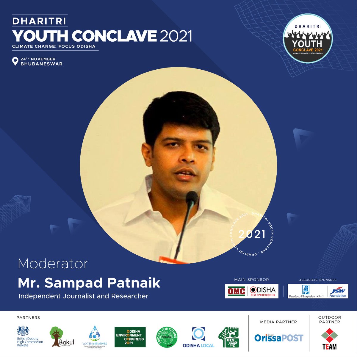 FFFOdisha's tweet photo. Announcing the panelists for Dharitri Youth Conclave, 2021. Swipe! 
@DharitriLive1
#odisha #ClimateAction #odishabuzz #youthconclave #environment #bhubaneswar #fffodisha #FridaysForFuture https://t.co/NtMXdnZoS4
