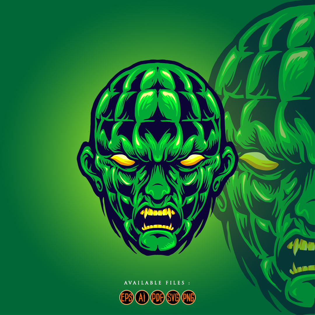 artgraris's tweet photo. Green Head Angry  Monster Halloween

If you need custom work, hit me up.
You can DM or Email: Artgraris@gmail.com
Website https://t.co/itwEDYhfO1

#artgraris #halloween #head #illustration #character #scary #pumpkin #zombie #vector #aggression #predator #face #angry #monster https://t.co/yUGEyd1sJ2