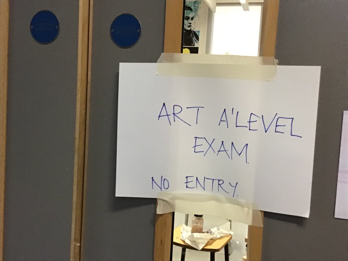 leh_art's tweet photo. It is the final day of the U6 mock Art exam. No sneak peek at any pieces ! But things are looking very exciting ! Keep going U6 artists. #LEHSchool #ArtALevel #tired #excitingwork https://t.co/slnA3uqigf
