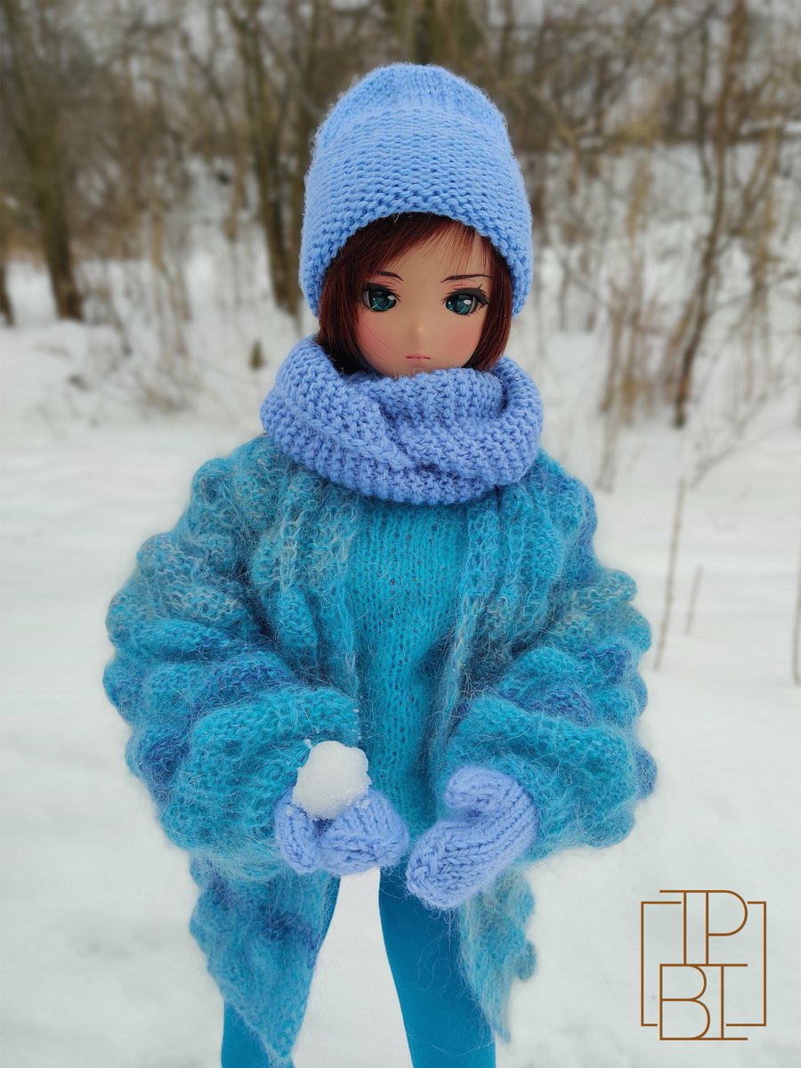 IKhoroshaeva's tweet photo. Excited to share the latest addition to my #etsy shop: Smart Doll Knitting Pattern: Doll Cardigan, Doll Sweater, Beanie, Snood & Mittens Pdf for Sd / Dd / BJD 1/3 https://t.co/PstcszOvtx #birthday #knitting #christmas #smartdollcardigan #bjdclothespattern #smartdollpat https://t.co/7EVGbymW4e