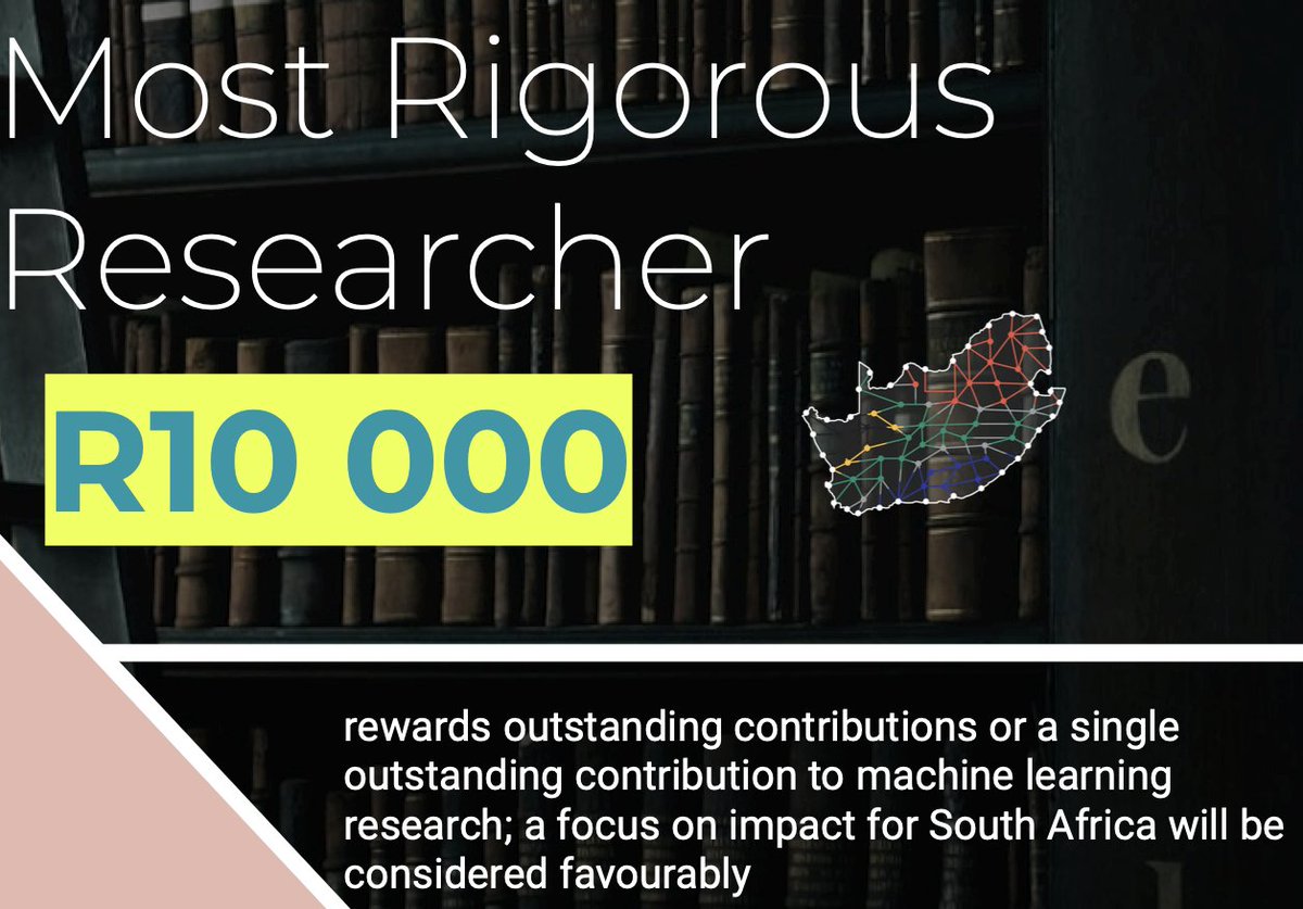 DeepIndabaX_ZA's tweet image. Today is the *last day* to nominate someone for one of our IndabaX Rewards! 
Do you know a #CoolestCoder, the #MostRigorousResearcher, an #ExtraordinaryEngager or someone with #PersistantPassion? 
Nominate them here: docs.google.com/forms/d/e/1FAI…