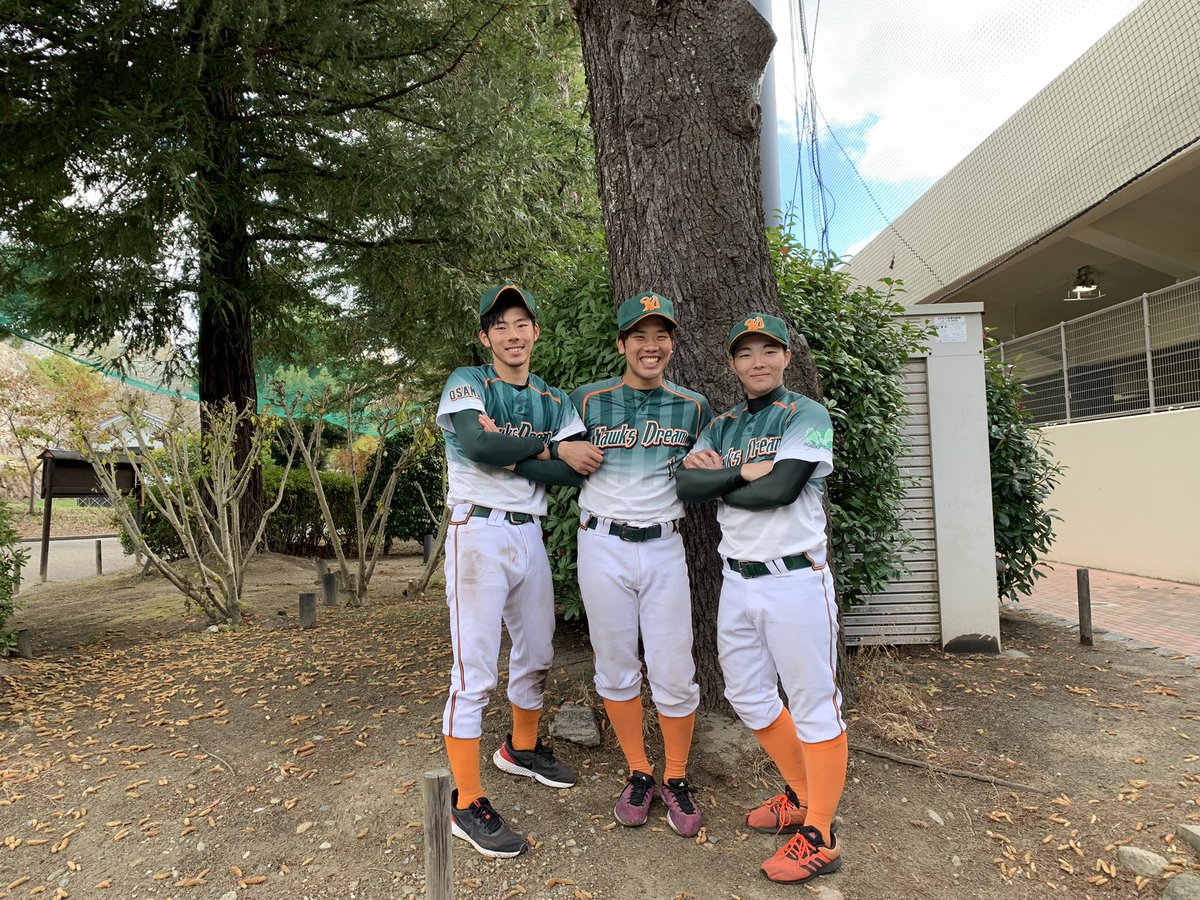 Hawksdream_bb's tweet photo. 【お知らせ】

今季シーズンで3選手が退部されます。

#1 鐡家海斗(捕手)
#9 花本大空(内野手)
#22 西井星矢 (内野手)

3選手とも大阪ホークスドリームへ多大なる貢献をしてくれました❗️
本当にお疲れ様でした。
次のステップでも頑張ってください🌟

#大阪ホークスドリーム 
#社会人野球 https://t.co/uhiaF8rvN7