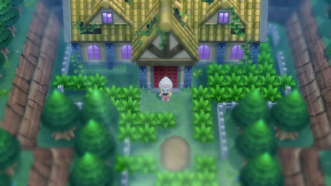 Q ゼルダマラソン実施中 今日は森の洋館探索から 数々の霊現象が発生するダイパ屈指の曰く付き物件 余談になるが ハクタイのモデルである旭川市には松扇園やカムイコタンなど有名な心霊スポットが結構ある ポケモンbdsp Nintendoswitch T