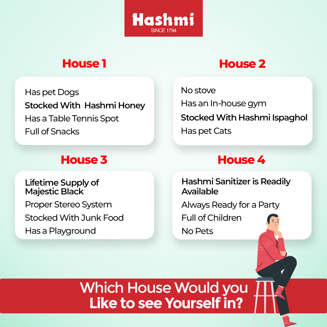 hashmisince1794's tweet photo. Psst... Tell us!
What would you choose?
#Hashmi #HashmiPakistan https://t.co/F2GTCvtjNC