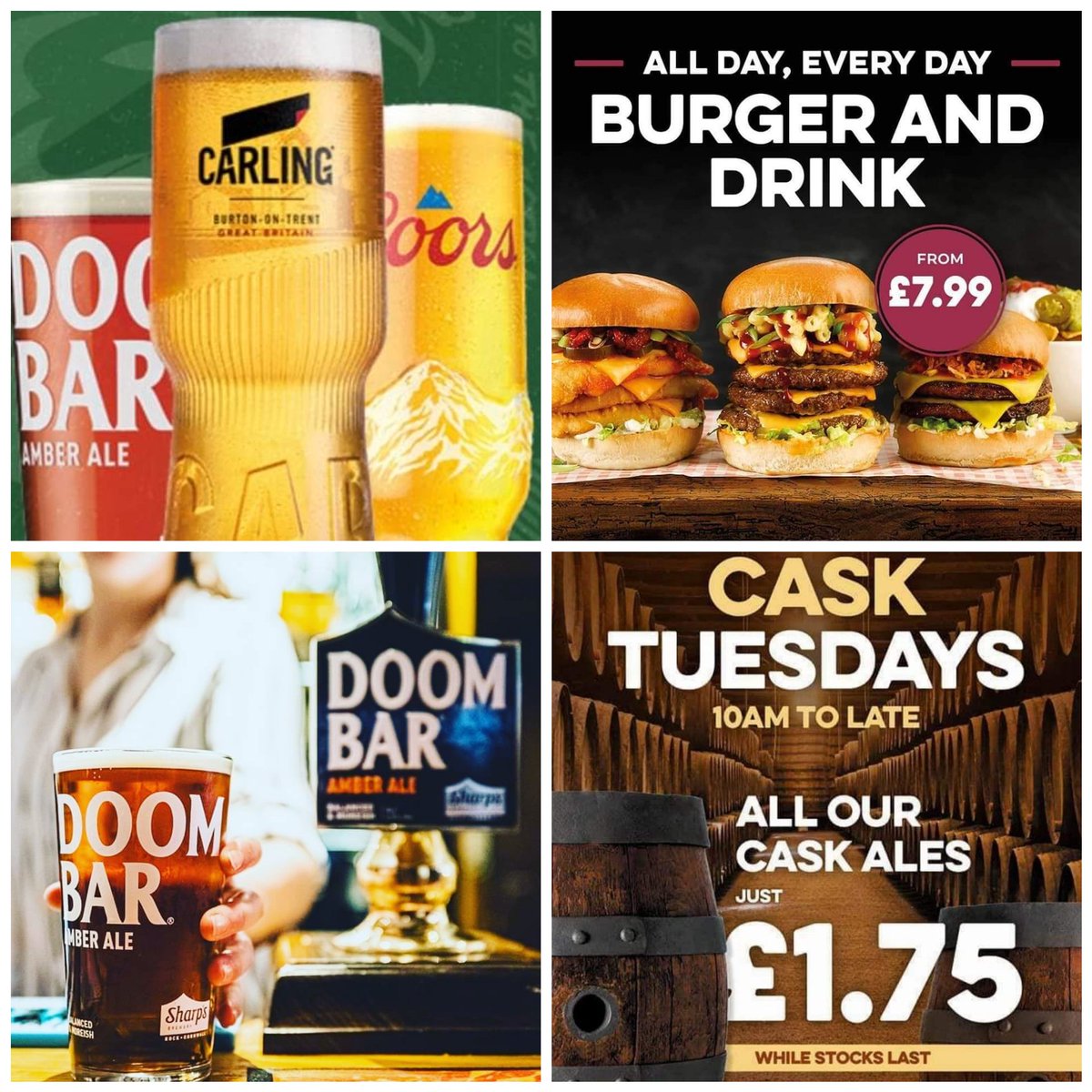 Blackpoolbars1's tweet image. Join us today at Yates north pints from £1:75 
Food served till 9pm
#Blackpool #sportsbar