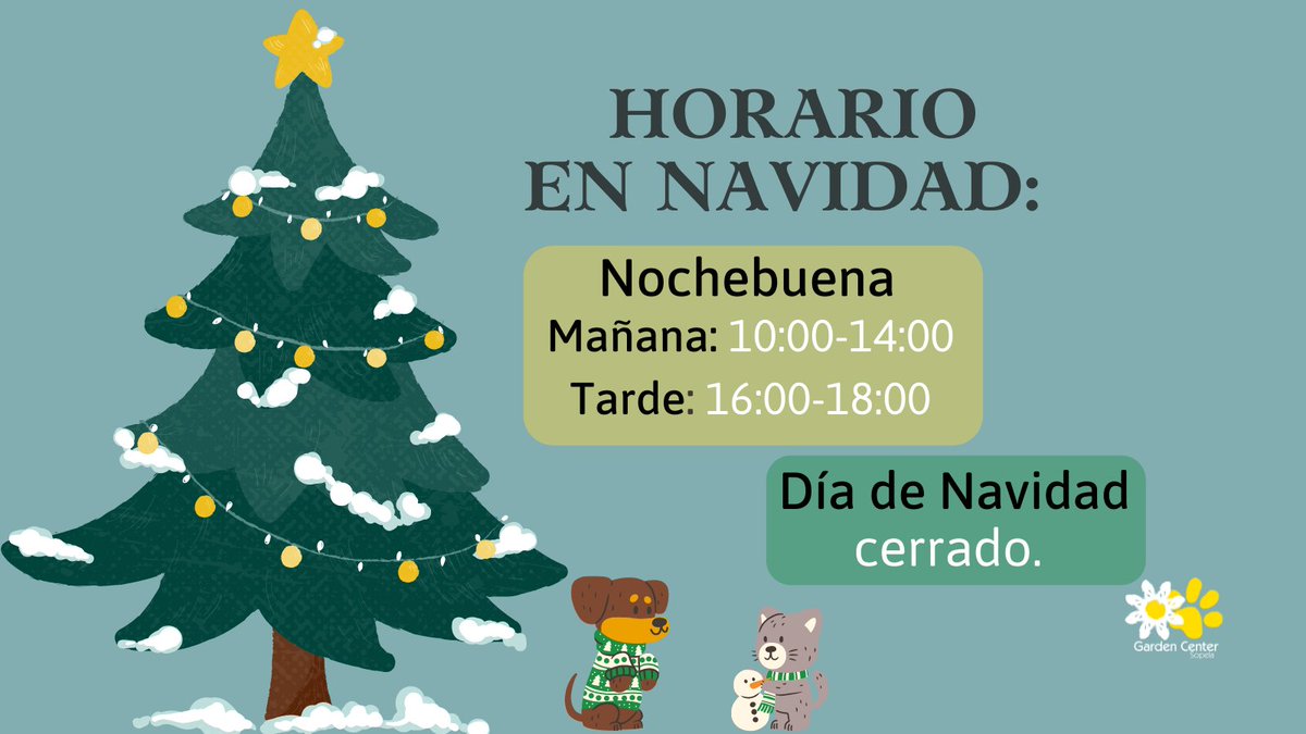 mvgarden's tweet photo. Siempre hay algún olentzero rezagado, y queremos ayudarle para que pueda comprar sus regalos de última hora.

Abrimos la tarde de Nochebuena hasta las 18:00. 🧑‍🎄🎅

#Navidad #navidad #navidades  #olentzero #cartasapapanoel  #Olentzero https://t.co/C3wFDoZ2B9