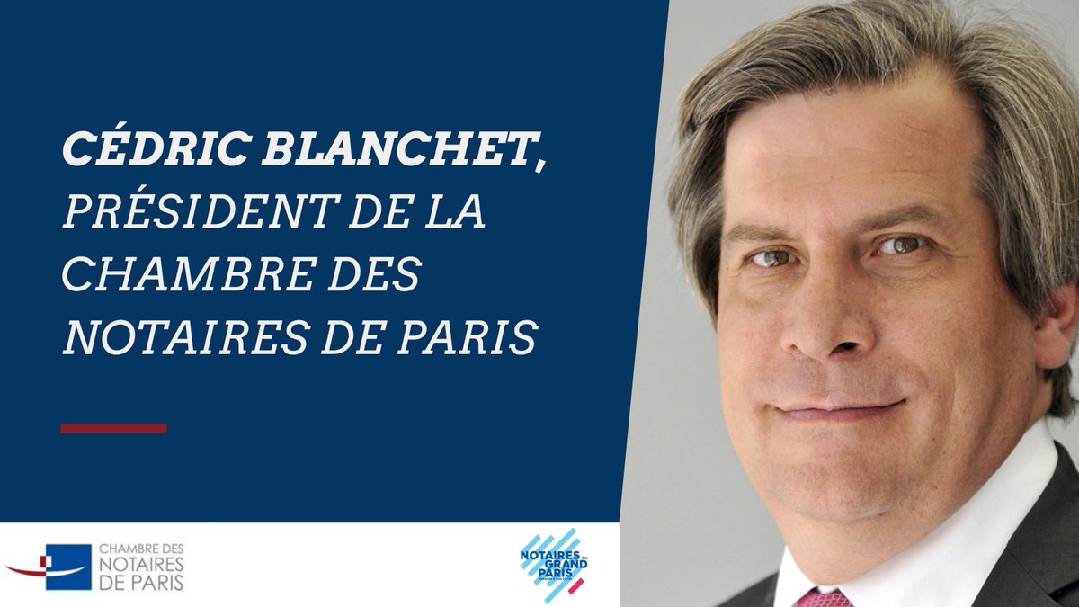 🔵🔴 Cédric BLANCHET, Pdt #Notaires Paris: "Je me félicite, avec l’ensemble des Pdts de Chambre des Notaires du #GrandParis de la signature cet automne, pour 5 ans d’une nouvelle convention avec <a href="/InseeFr/">Insee</a> pour la production de nos indices de prix. Ce partenariat a plus de 30 ans"