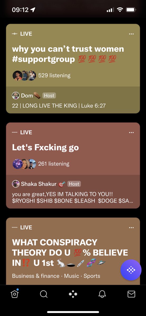 Ooh, time to check out @TwitterSpaces!

*taps shiny new icon*

…oh.
