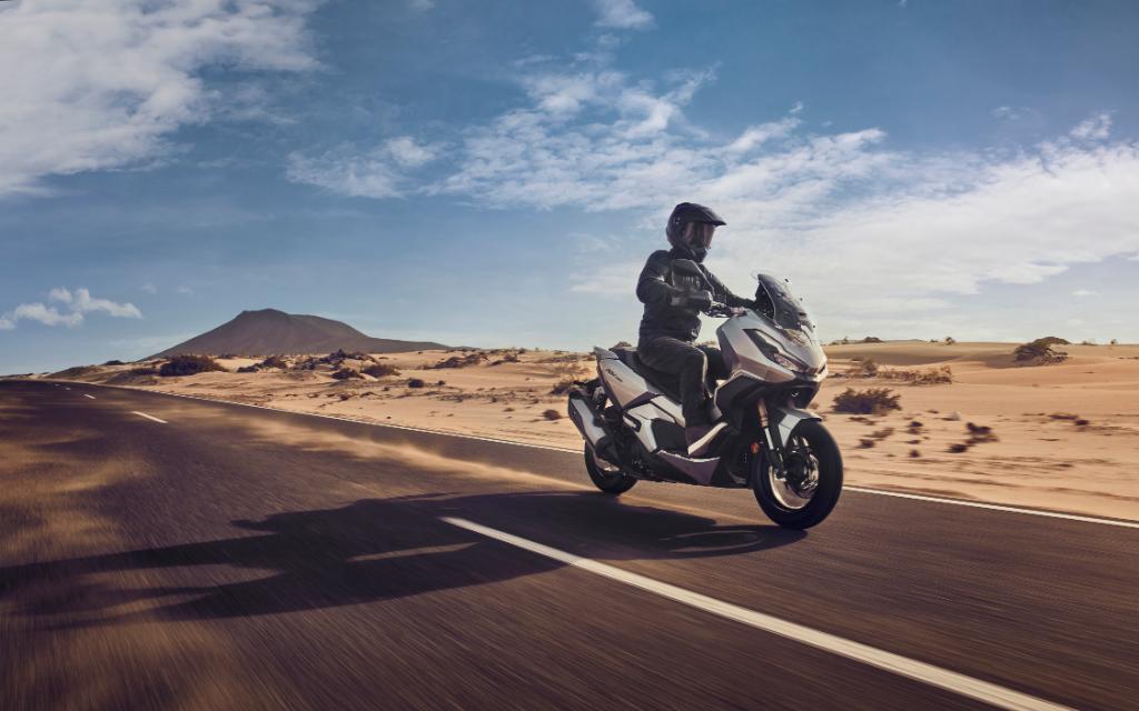 The new Honda ADV350. Mixing tough adventure ADV Style design with scooter sophistication.