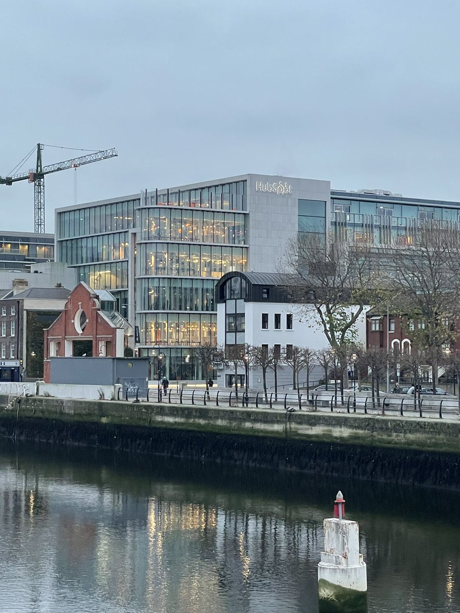 Still in awe of what our Irish team has built in Dublin and can’t believe that this is our building view from the River. 💪🇮🇪🧡