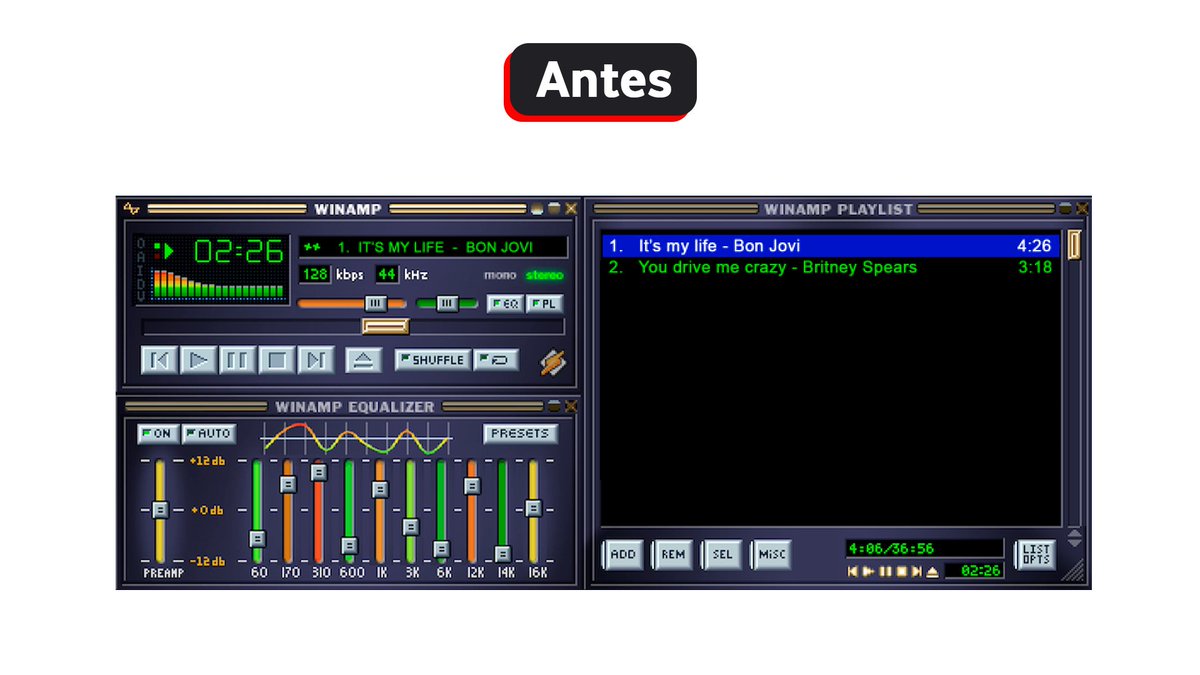 vodafone_es's tweet photo. ¡Vuelve Winamp! 🔊 El mítico reproductor ha anunciado que vuelve con una aplicación totalmente renovada ("no solo una actualización"). 

FAV si tú también lo tuviste instalado ❤️ https://t.co/8a9bZKa131