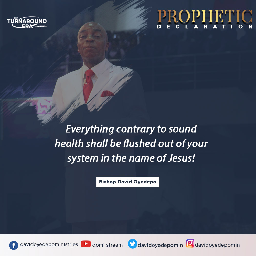 WinnersWLD's tweet photo. Everything contrary to sound health shall be flushed out of your system in the name of Jesus! https://t.co/cXjMBC9crx