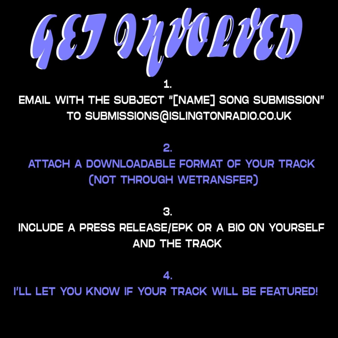 SUBMISSIONS with <a href="/_mama_zo/">Pepe 2.0 #PEPE2</a> is back with a superbe show packed with unsigned crackers ⚡️

Ft. Lullavile, Silver Haar, <a href="/_echohotel_/">Echo Hotel</a> &amp; much more…

#Unsigned #NewMusic #Indie #IndiePop #Submissions #islingtonradiofestival

linktr.ee/islingtonradio