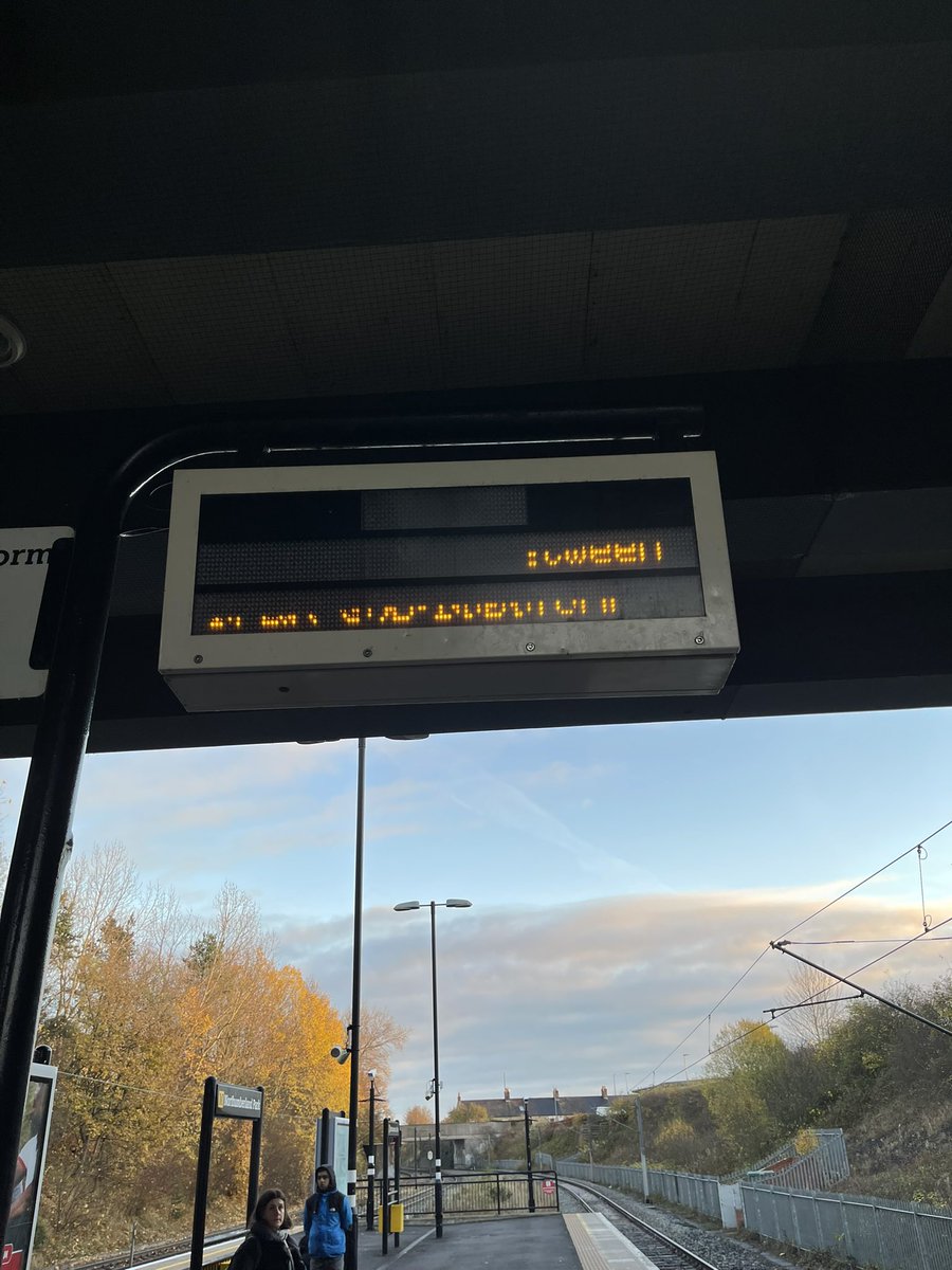 According to today’s hieroglyphs <a href="/TyneWearMetroUK/">TyneWear Metro</a> will be running to the usual schedule… late! <a href="/SortOutTheMetro/">Sort out the Metro</a> <a href="/metroapologises/">metro apologises</a>