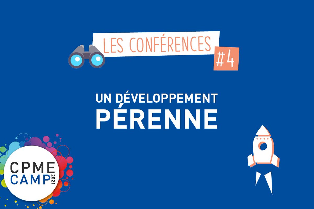 Innover c'est bien, avec un développement pérenne, c'est mieux !
Nos experts vous accompagneront sur une stratégie opérante à 360 degrés et créatrice de valeur via un business model cohérent.
Et pour ne pas rater leurs conférences : bit.ly/3myZk6k