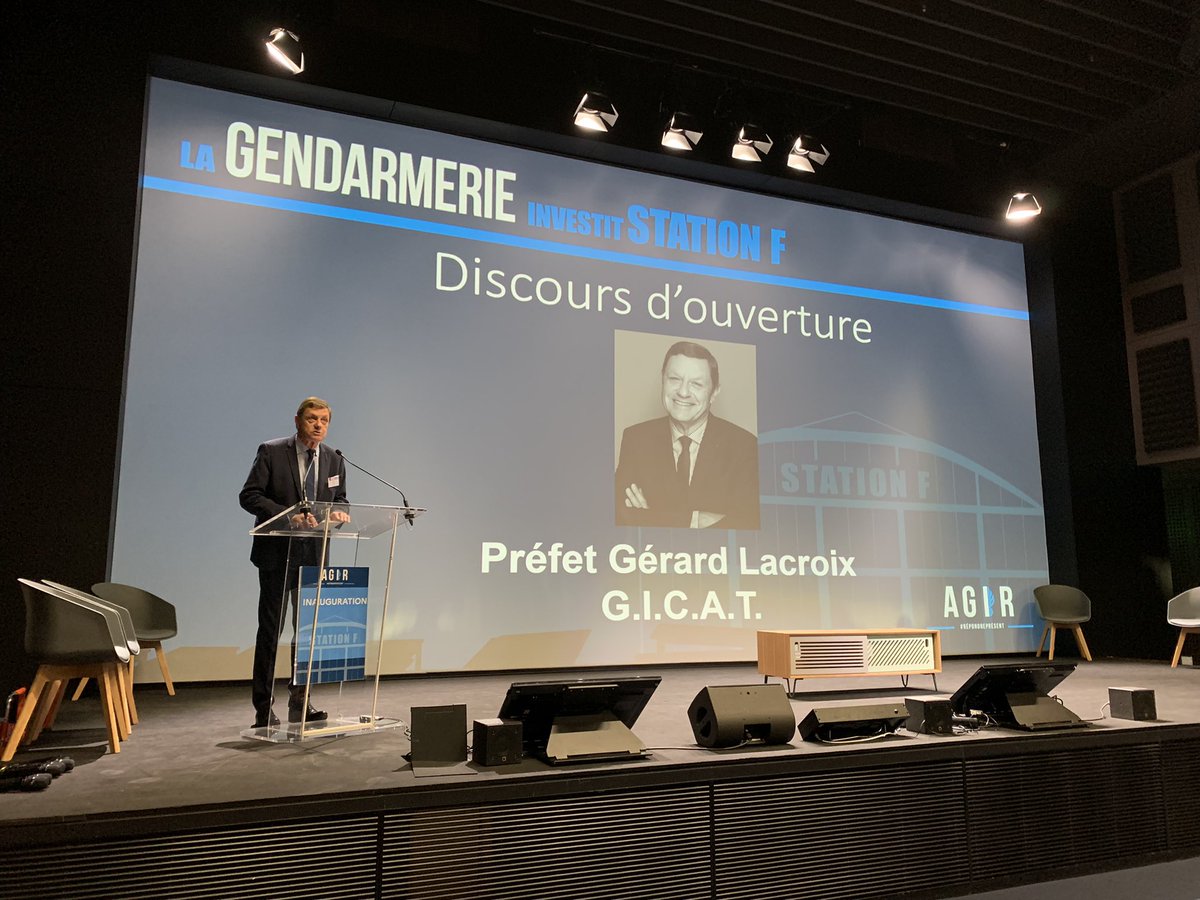 Prise de parole du Préfet Gérard Lacroix, <a href="/GICAT_FR/">GICAT</a> : les industriels français sont là pour répondre à vos besoins. 🇫🇷