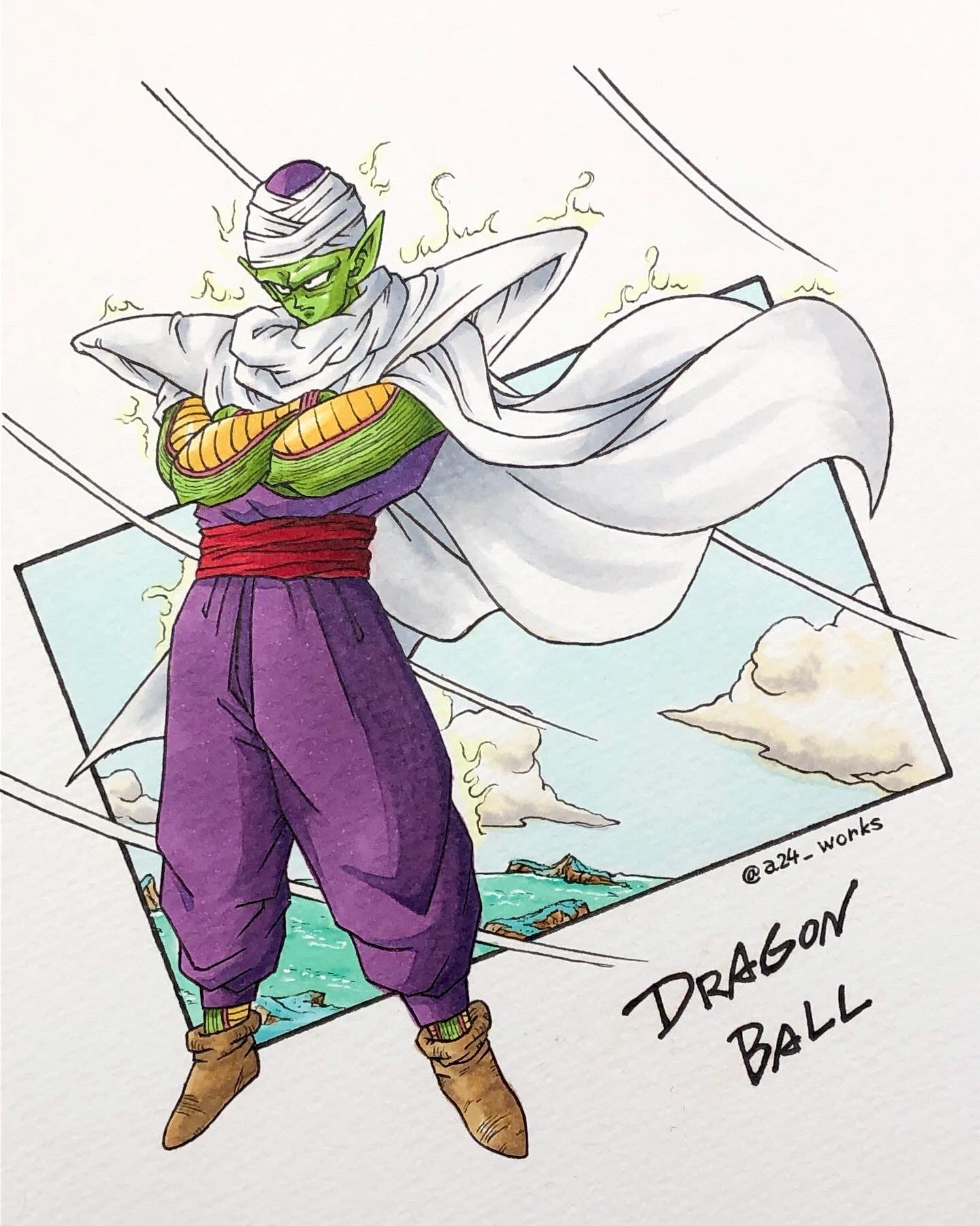 Twitter 上的 4wks 待たせたな ドラゴンボール ピッコロ ピッコロさん ドラゴンボールイラスト 鳥山明 鳥山明リスペクト コピック Copic Illustration Reproduction Dragonball Dragonballfanart 4 Works 4wks T Co Bx5owkd6yw Twitter