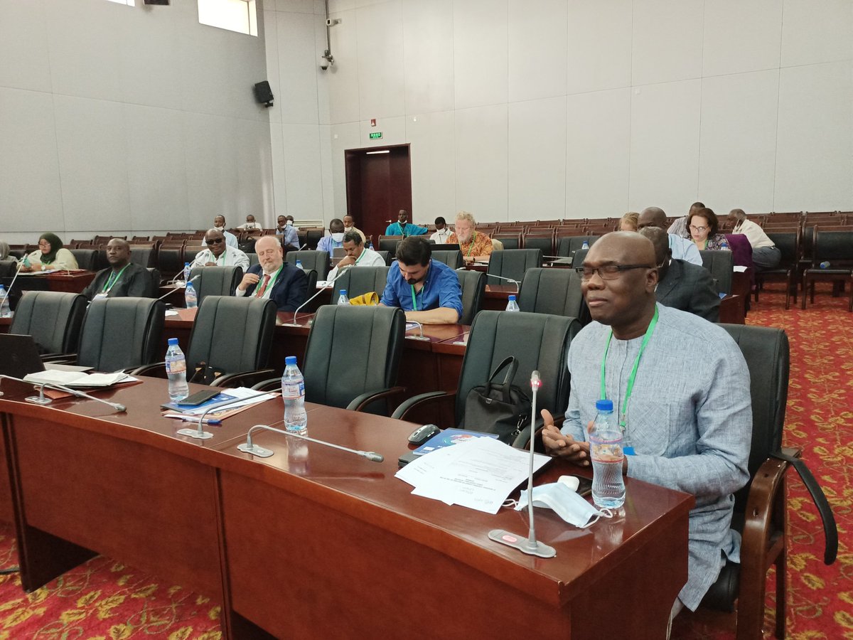 auggwi's tweet photo. Régional Coordinator for @theGEF Africa, Ibrahima Sow, recommends that for better coordination and acceleration of impacts such as creating jobs and economic development in @auggwi, member states should be in the driving seat of #GreatGreenWall with natl networks to for action https://t.co/B4IaTuFYLz