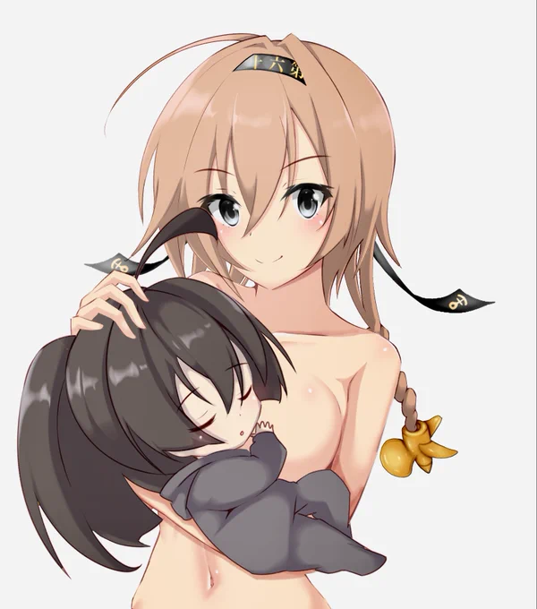 ショタ秋月君と照月ママ差分😋 