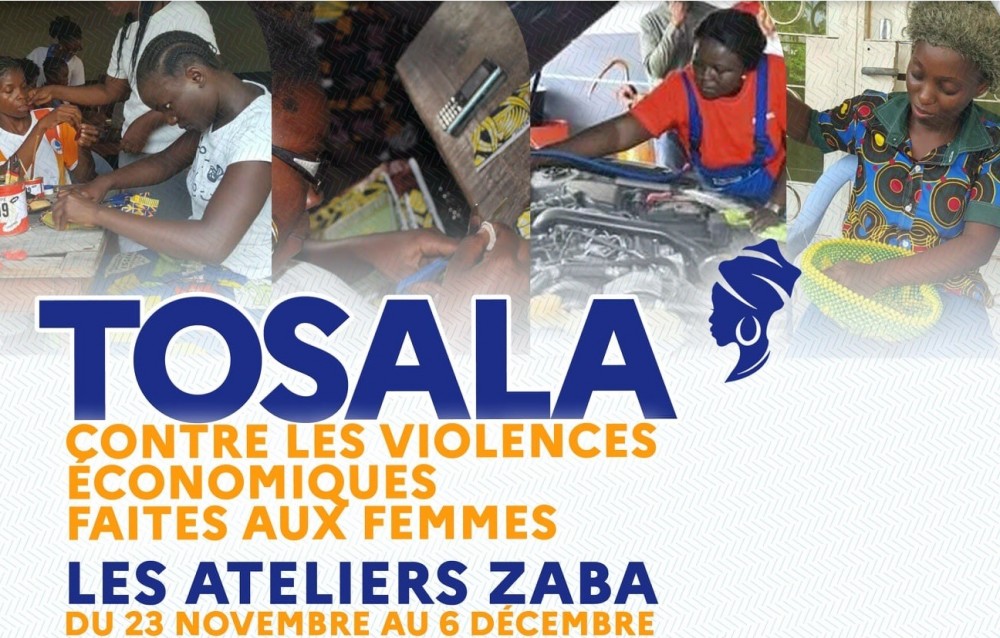 UeRepduCongo's tweet photo. Autonomiser les femmes victimes de violences économiques grâce à des activités génératrices de revenus : les ateliers ZABA, initiés par l'Ong #Tosala avec l'appui de l'#UE🇪🇺 au Congo🇨🇬démarrent ce matin à BZV. 130 femmes de tous horizons y participent.
#EndViolence #Eu4Rights https://t.co/zwLMlAr45C