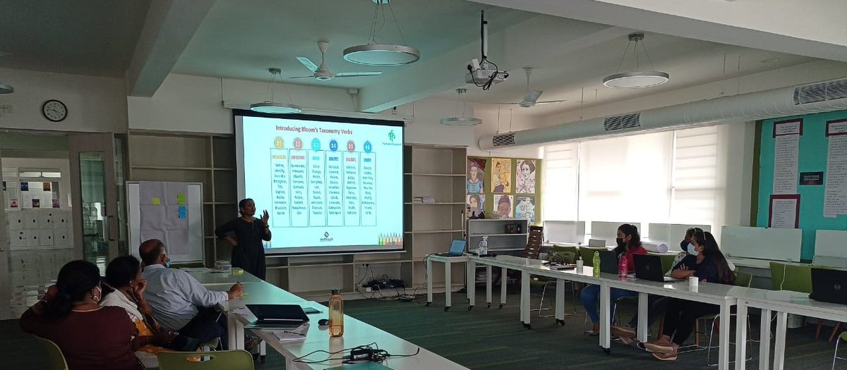 ttfUpdates's tweet photo. Working with a select cohort of middle school teachers of Neev Academy on designing an Interdisciplinary unit that combines 3rd language learning, critical thinking, #ValueEducation, #SEL and #SUPW using the theme of Foods of Karnataka @Neevacademy @TTFMaya https://t.co/FKWjhO0vpd