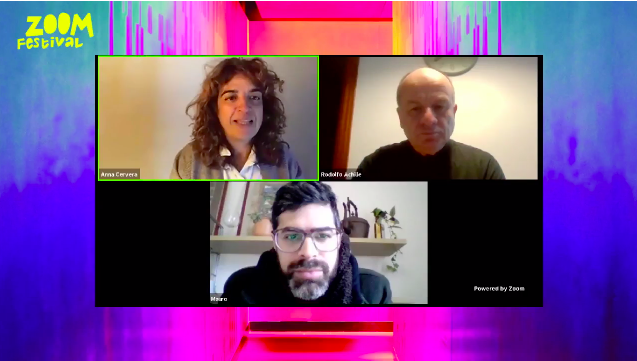 ClusterAVCat's tweet photo. 🗣️ Obren la trobada Mauro Achille i Rodolfo Achille de #MimesisContents, socis dels Clúster Audiovisual, que ens presenten #lnkanMedia. La primera aplicació de certificació d'imatges amb tecnologia Blockchain.
#MeetZoomPro
@pacproductors @FestivalZoom https://t.co/p2C9LGthyo