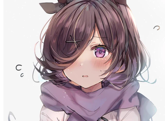 次のイラストです
ラフのお顔、可愛く描けたので✨ 