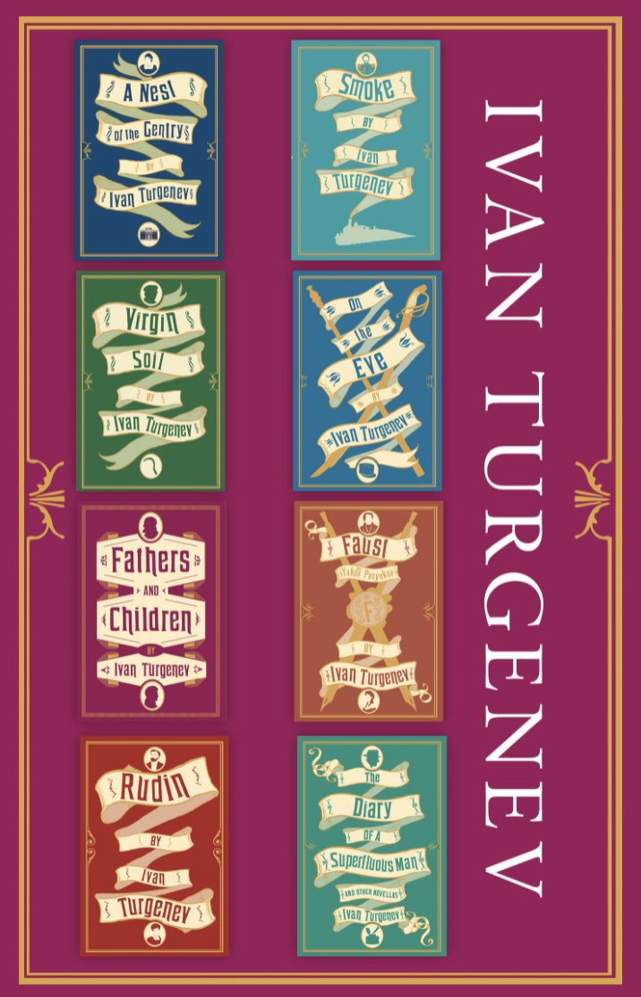 almabooks's tweet photo. Just launched a unique collection for all fans of #Turgenev, one of the towering figures of #Russianliterature. Now at half price!
https://t.co/LI92jgNMTe
For more collections
https://t.co/TwvfflHpOB
#IvanTurgenev #Readrussia #Literature #RussianClassics #books https://t.co/fzOkXbTDPE