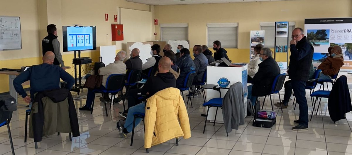 aseppi_ES's tweet photo. Jornadas de #bombas de #Calor para #Piscinas
#POOLSTAR
#piscinas #profesionales #cursos #formación #tecnología #innovación #feriadelaspiscinas
#PisciMad #feriadelapiscinaPisciMad #PisciMad2022
#tecnova2022
#JuntosSomosMásFuertes
@FeriaTecnova https://t.co/T20gXi61w7