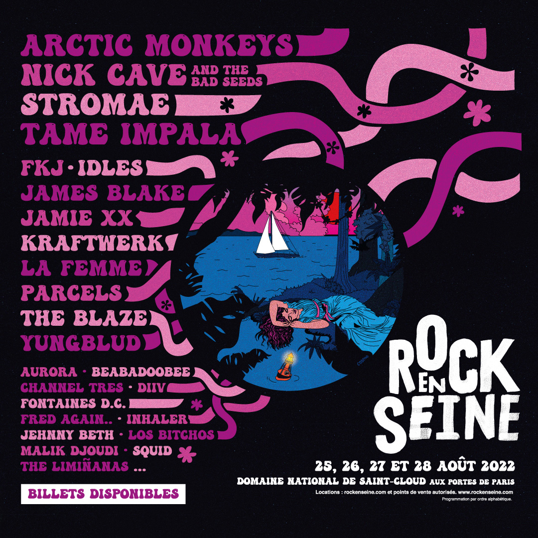 Excited to be part of this lineup @rockenseine next year!