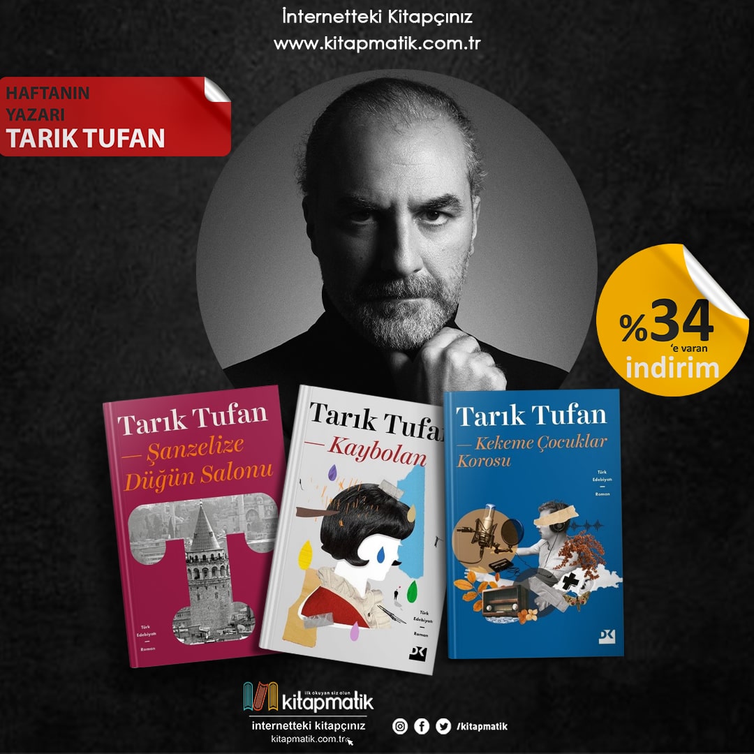 Kitapmatikcomtr's tweet photo. 🎉 Haftanın Yazarı
Tarık Tufan

22 - 28 Kasım tarihlerinde geçerli seçili yayınlarda indirim fırsatlarından yararlanmak için web sitemize uğramayı unutmayın.

.
.
@tarik_tufan #tarıktufan #haftanınyazarı #kitapönerisi #kitapmatikcomtr #indirimlikitap #bookstagramturkey #kesfet https://t.co/t91vZc4O3Y