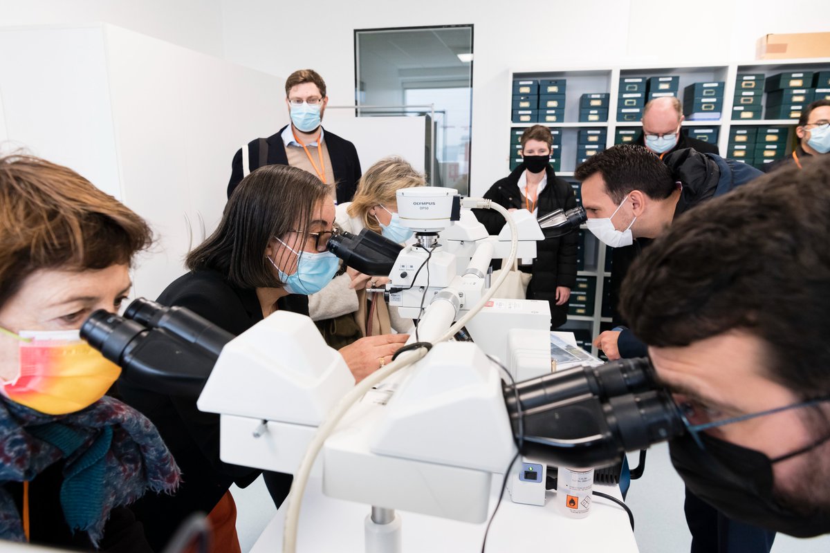 SanofiFR's tweet photo. [#InsideSanofi] Nos équipes du site de #VitrySurSeine ont eu le plaisir d’accueillir la 17e promo du cycle des hautes études pour le développement économique #CHEDE pour leur présenter nos activités et faire une visite de nos installations.

#Industrie #Science #Sante

1/3 https://t.co/lrrcl0vX9Q