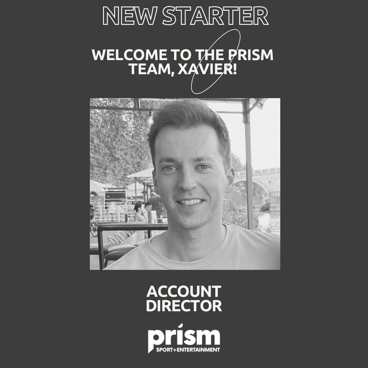 We'd like to welcome Xavier to Prism!

With over 10 years’ experience in global marketing, sponsorship &amp; events roles, Xavier has worked with a range of brands and organisations including Porsche, BMW, Formula E, Ticketmaster and Live Nation.
 
#PrismTeam #TeamTuesday #NewStarter