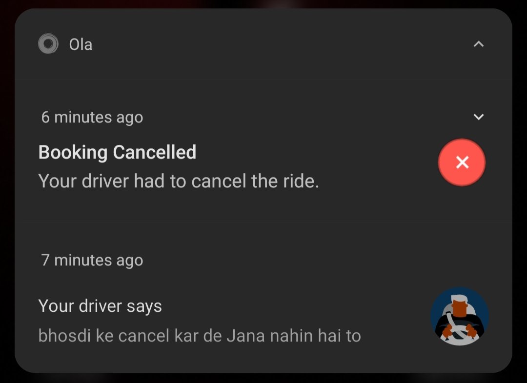 JrRoshan27's tweet photo. This is how @Olacabs is dealing with the customer. After so many attempts to reach ola customer care, i failed and there's no one who's willing to see the problems. #shameonola #disgustingola
@RVCJ_FB @GautamGambhir @ArvindKejriwal @msisodia https://t.co/DeUGhuU6mn