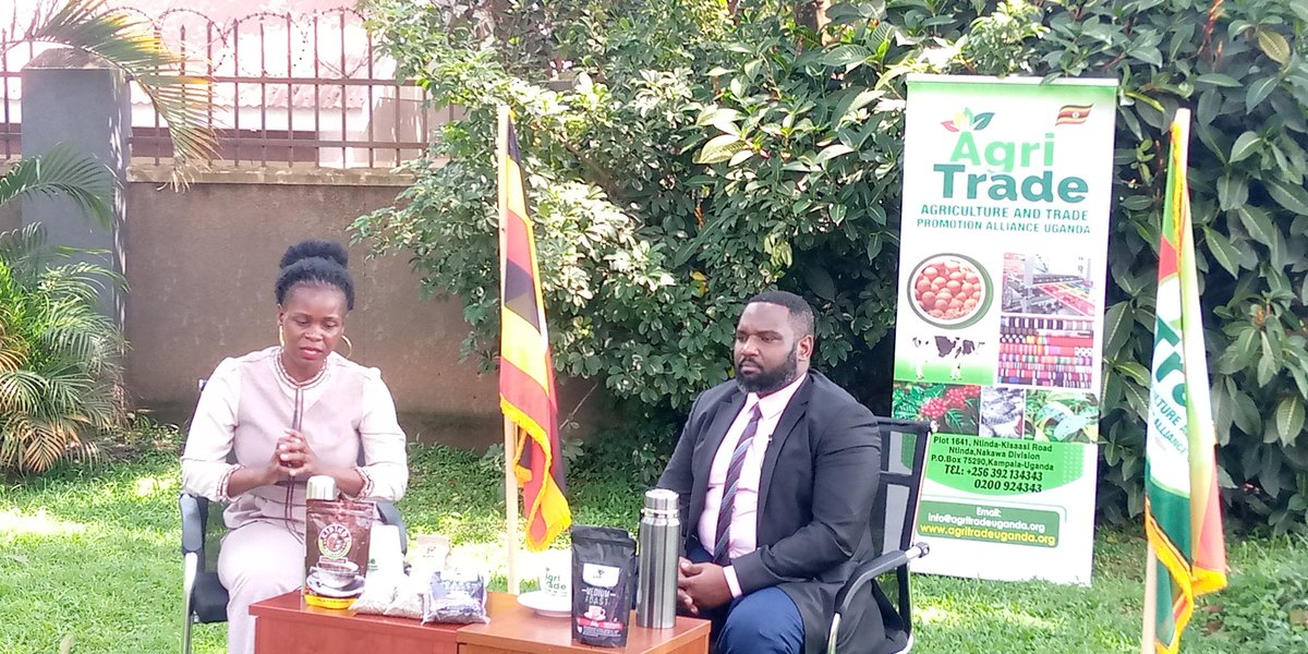 AgritradeUG's tweet photo. Our president, Mr. Ssekamatte Yasin was interviewed by Ms. Wahida Lubwama on "Emwanyi Terimba" television show on BBS Terefayina Official Fans. Watch out for show this Saturday. https://t.co/h2XRoV9jvv