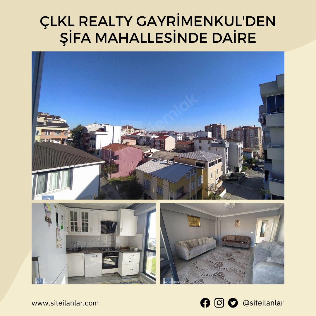 siteilanlar's tweet photo. 📍ÇLKL REALTY GAYRİMENKUL'DEN ŞİFA MAHALLESİNDE SATILIK DAİRE

🏷 Fiyat: 550.000 TL
👤İSMAİL BARAN ÇELİKEL
📌ÇLKL REALTY GAYRİMENKUL DANIŞMANLIK
📞0531 524 27 25

📌 İlan No: # 1005646
ℹ️ https://t.co/GB6p8TsRGj

#emlak #gayrimenkul #remax #coldwellbanker #satılık #kiralık #konut https://t.co/G8aEjCmO58