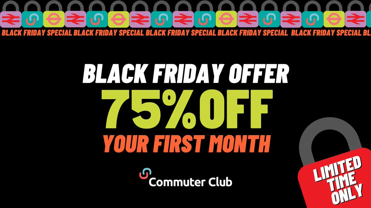 Black Friday Special for Rail and Tube! 🚇

🚨 75% off first your month!
🔒 Pay 2021 prices in 2022
✋ Cancel any time

Borrowing carries risk, view full eligibility criteria and risks on our website. 13.5% APR representative