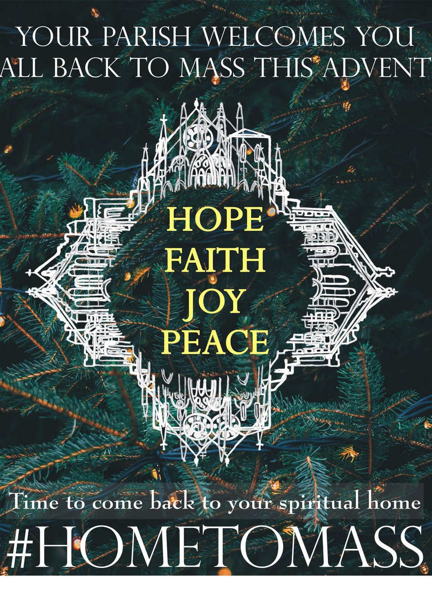 FrKane's tweet photo. Welcome back home to Mass this Advent. Be part of the St Augustine’s family. #backtoMass @rcmotherwell @StAugustine_PS @AugustinesYouth @StAugustinesPC @staugustine_pta @stambrosehigh @StAmbroseRE @ambrose_hs @StAndrewsHS https://t.co/D6VyE65CdG