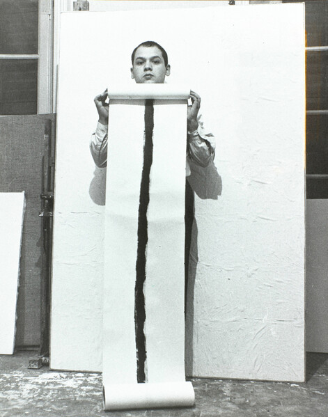 #fotodelgiorno: Piero Manzoni, Linea di lunghezza infinita, 1960