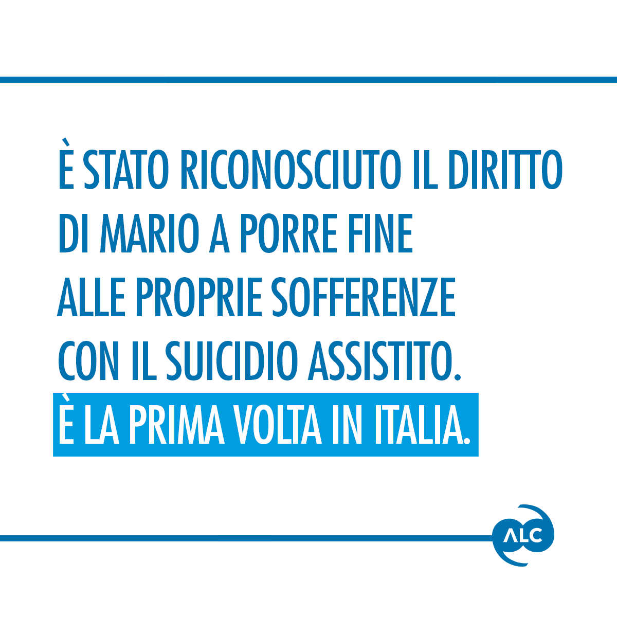 ass_coscioni's tweet image. “Mario” è il primo malato a ottenere il via libera al suicidio medicalmente assistito in Italia associazionelucacoscioni.it/notizie/comuni… #23novembre