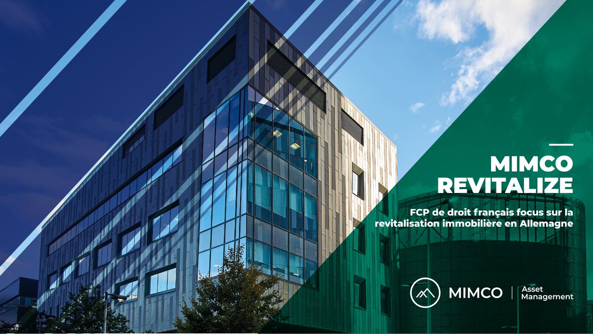 MimcoCapital's tweet photo. [LANCEMENT] 🚀 🙌🏻 MIMCO AM, SGP du groupe @MIMCOCapital, annonce le lancement de "MIMCO REVITALIZE", focus sur la #revitalisation #immobilière en #Allemagne et réservé aux investisseurs professionnels. Ce produit présente un risque de perte en capital 👉🏻 https://t.co/BxSNczad9l https://t.co/uxQjwufn9Z